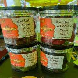 COOKIES COMBO (COKLAT, RED VELVET, MATCHA, BLACK DARK) - Thumbnail 1