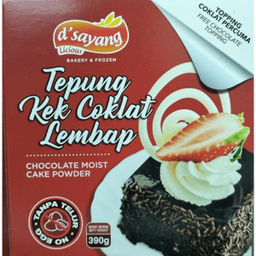 Tepung Kek Coklat Lembap - Thumbnail 1