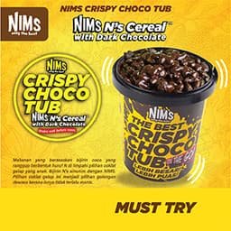 NIMS CRISPY CHOCO TUB - Ns CEREAL WITH DARK CHOCOLATE - Thumbnail 1