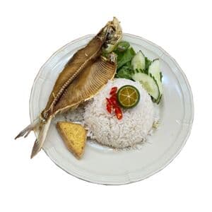 NASI PUTIH IKAN TERUBUK - Image 1