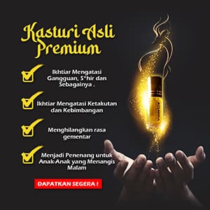 WANGIAN KASTURI ASLI PREMIUM - LELAKI, WANITA & KANAK-KANAK - BAU LEBIH LEMBUT & TAHAN LEBIH LAMA - SESUAI DIGUNAKAN UNTUK AKTIVITI HARIAN DAN IBADAH. SUMBER  KASTURI ASLI, DAN WANGIAN SEGAR- Perfume