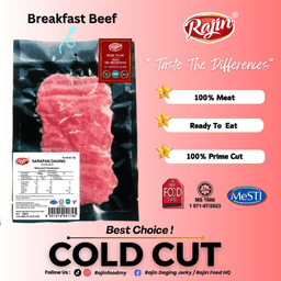HALAL! Brekfast Beef/Sarapan Daging Lembu - 100G - Thumbnail 2