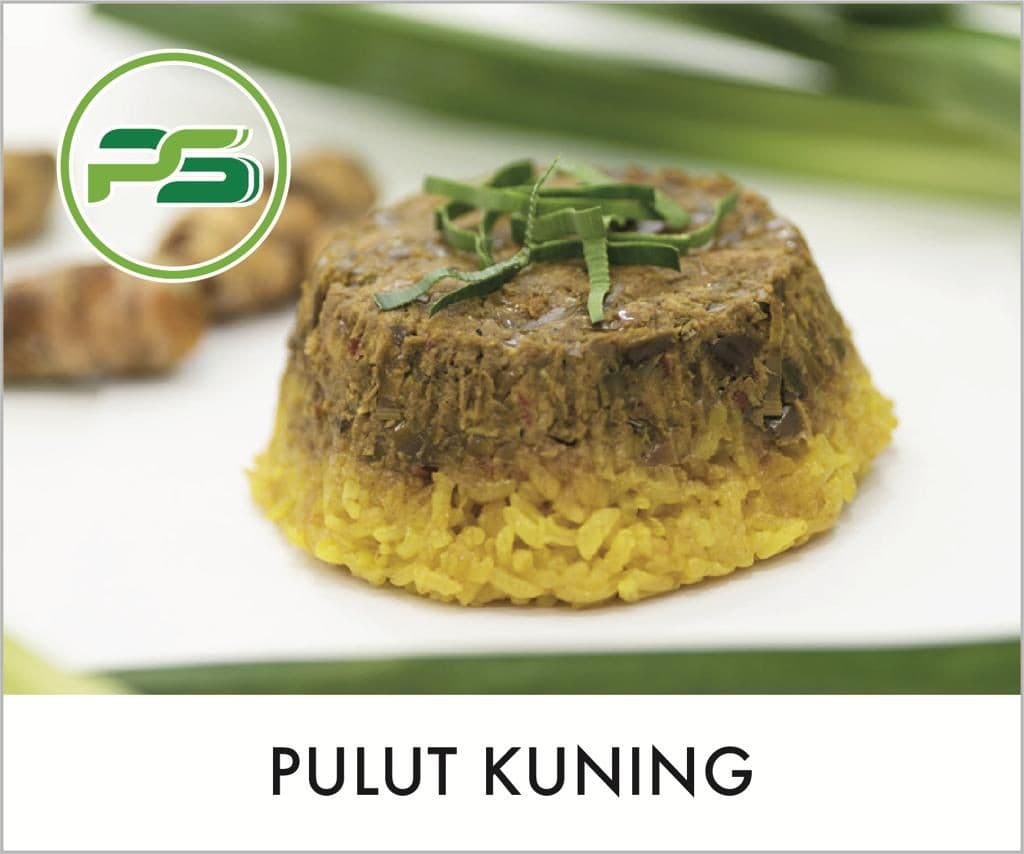 Pau Sedap Nasi Pulut Kuning Rendang Ayam 600gram