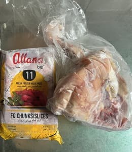 Kombo ayam dan daging