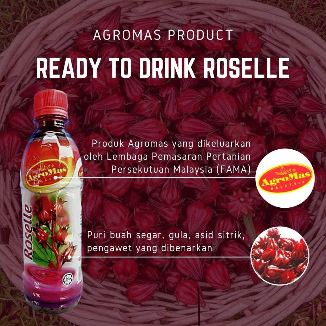 Minuman Terus Roselle 350 ml Agromas