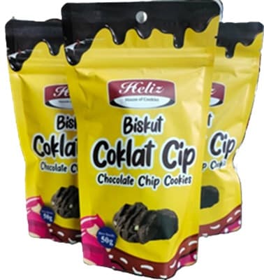 Heliz Chocolate Chip Cookies 50g