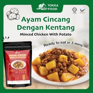 【HALAL】yokka ayam cincang kentang 130g x 2/pack - Image 1