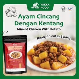 【HALAL】yokka ayam cincang kentang 130g x 2/pack - Thumbnail 1