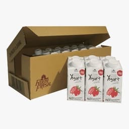 UHT Strawberries yogurt 200ml 24pcs - Carton - Thumbnail 1