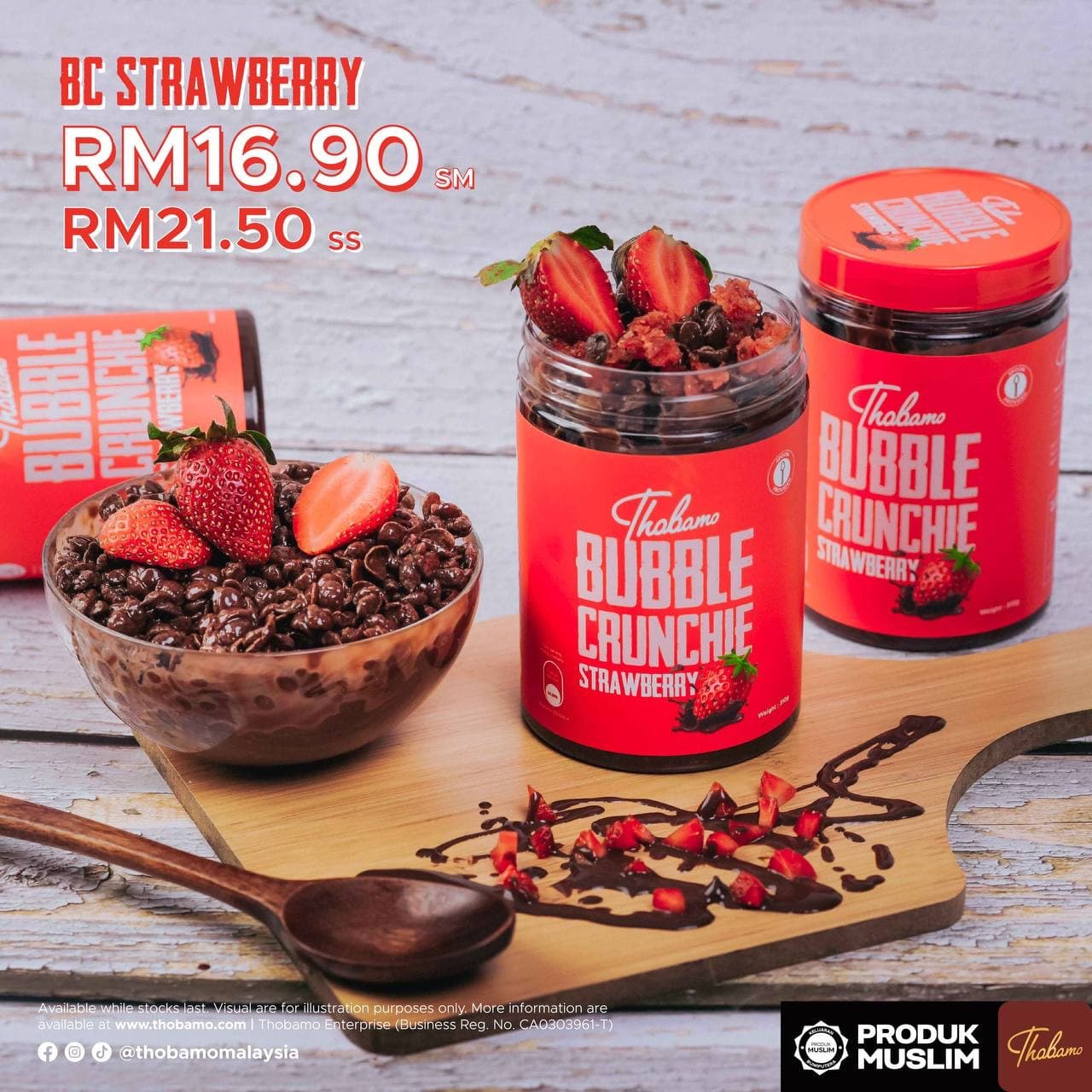 BUBBLE CRUNCHIE STRAWBERRY