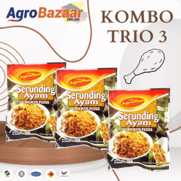 AGROMAS Serunding Ayam 50g (Combo 3) - Thumbnail 1