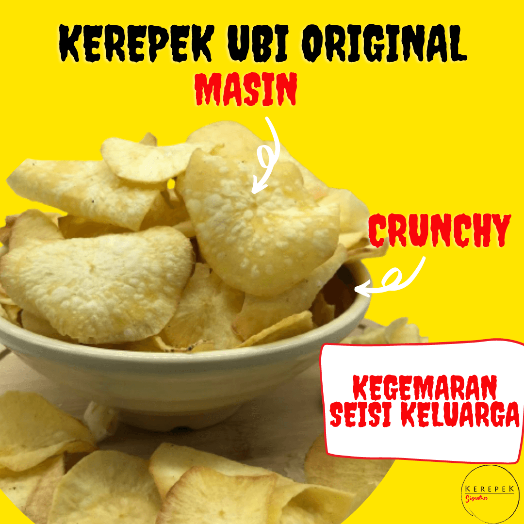 KEREPEK UBI ORIGINAL (RANGUP & TAK TEBAL) - Image 1