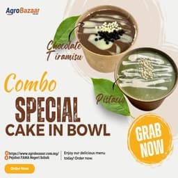 COMBO PISTACIO + CHOCOLATE TIRAMITSU - Thumbnail 1