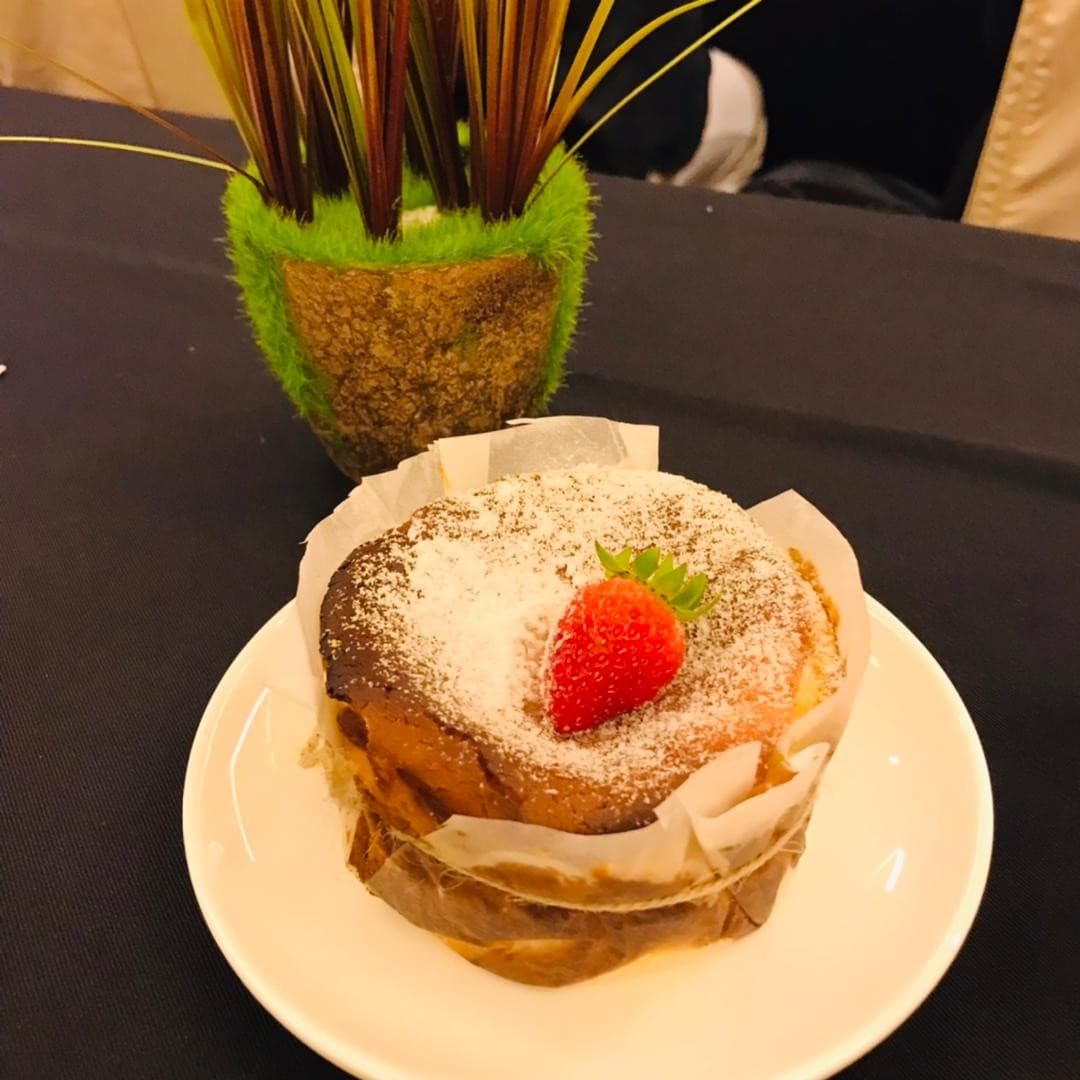 Burn cheese cake mini