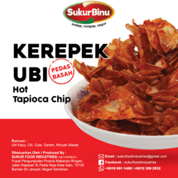 Kerepek Ubi Pedas Basah 500g - Thumbnail 1