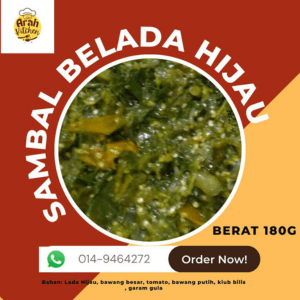 SAMBAL BELADA HIJAU (180g)