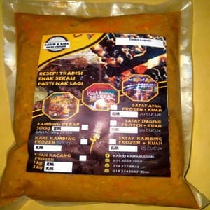 Karim & Eira Kuah Kacang Frozen