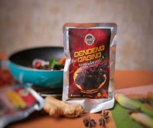 Dendeng pedas tak biaq