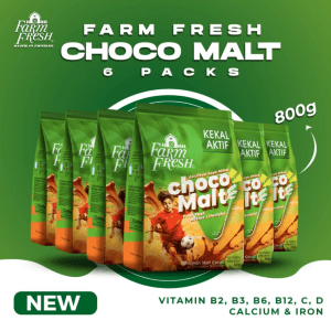 Combo Farm Fresh Choco Malt Farm Fresh 800g X 6 Pack