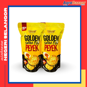 GOLDEN SALTED EGG PEYEK - 2 PACK ORIGINAL - Image 1