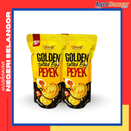 GOLDEN SALTED EGG PEYEK - 2 PACK ORIGINAL - Thumbnail 1