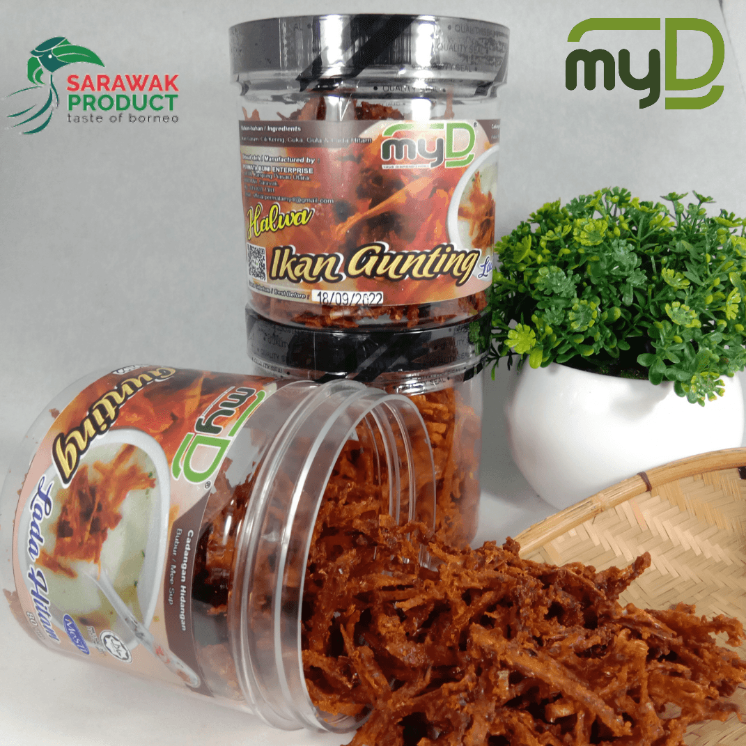 HALWA IKAN GUNTING LADA HITAM 80GM - Image 1