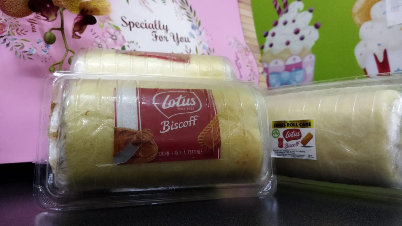 SwissRoll Lotus Biscoss/Rainbow/Chocolate