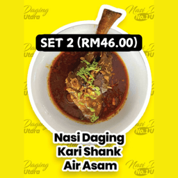 SET 2 NASI DAGING KARI SHANK + AYAQ ASAM - Thumbnail 1
