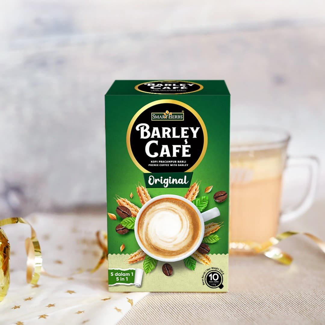 Kopi Barli Smart Herbs [Pracampur Barli 10 Sachets]