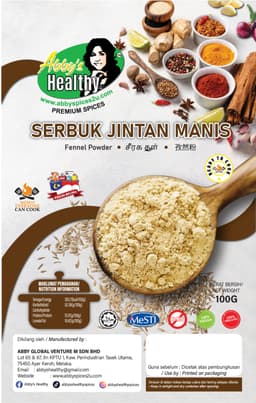 SERBUK JINTAN MANIS (100G) - Thumbnail 2
