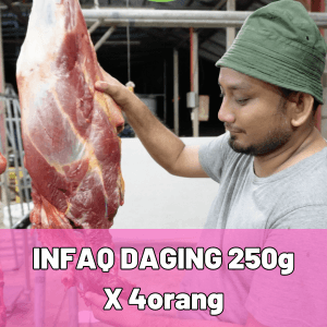 Infaq Daging 250g X4 orang B40