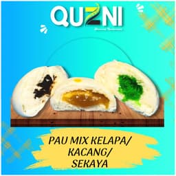 Pau Mix Kelapa / Kacang/ Sekaya -6 Pcs - Thumbnail 1