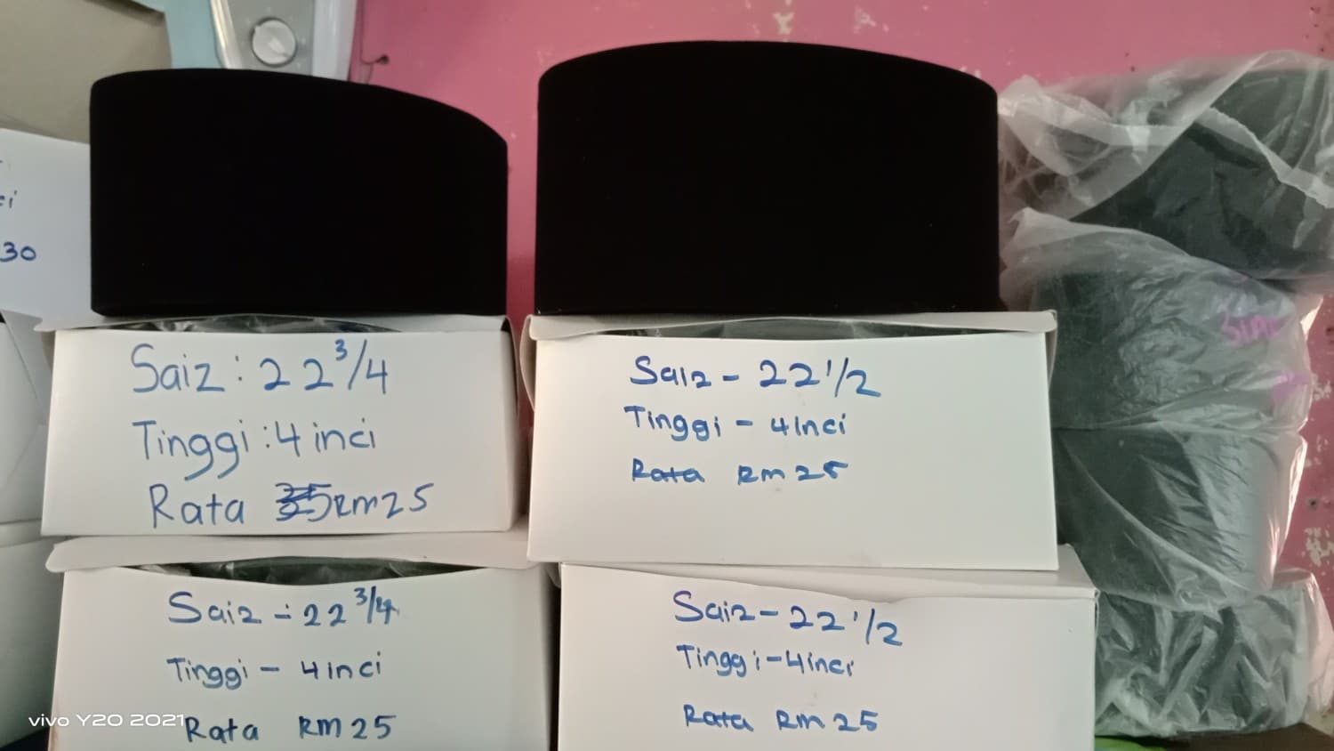 SONGKOK GUNUNG & RATA UNTUK DEWASA DAN JUGA KANAK KANAK-KANAK