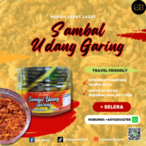 Sambal Udang Garing Cik Dewi - Image 1
