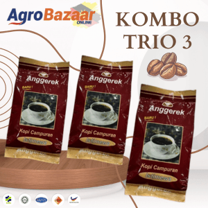 ANGGEREK Serbuk Kopi 200g (Kombo 3)
