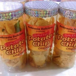 SALTED EGG POTATO CHIPS (ORIGINAL) - KEREPEK TELUR MASIN (ORIGINAL) - Image 1