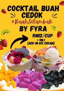 Cocktail Buah Cedok "Buah Selambak" by Fyra - Image 1
