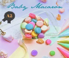 BABY MACARON (PEK KECIL) - Image 1