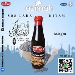 AZIMAH SOS LADA HITAM 340GM - Thumbnail 1