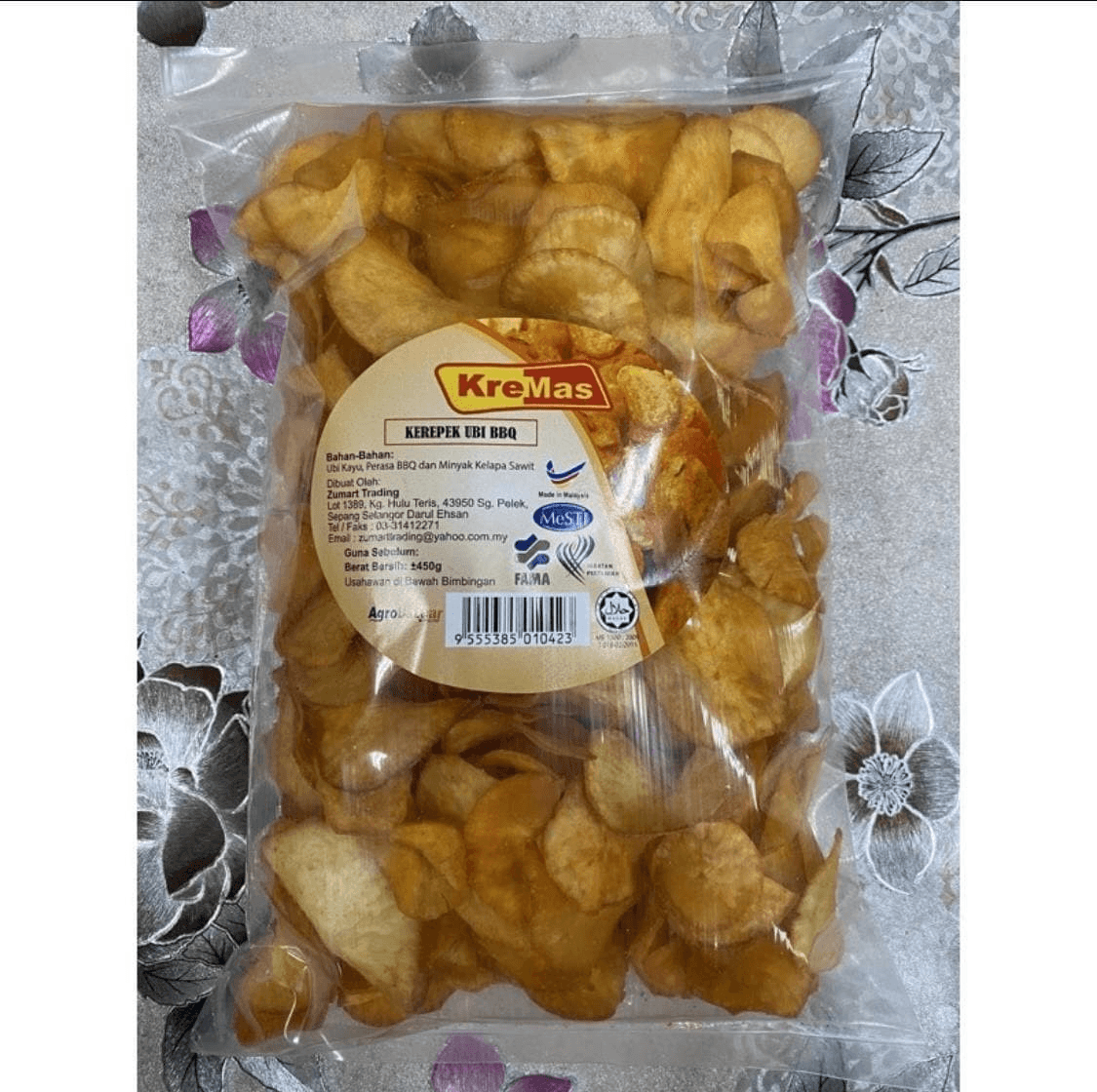 Kerepek Ubi BBQ 450gram