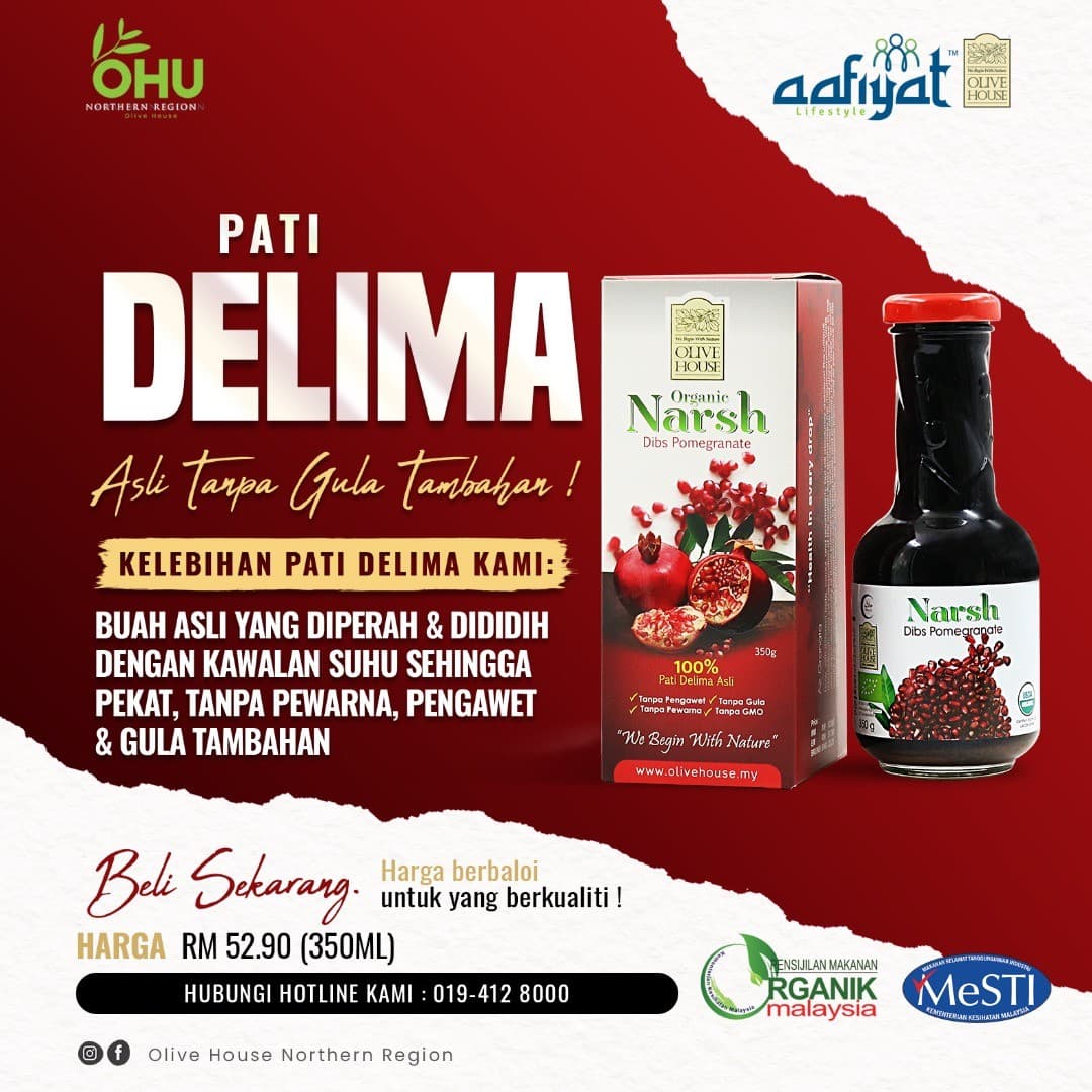 JUS DELIMA PEKAT 350ml - Image 1