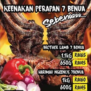 BROTHERLAMB 7 BENUA - KAMBING PERAP - Image 1
