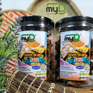 SNEK IKAN PERISA SATE 200GM