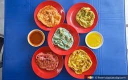 Roti Canai Warna Frozen Mantul 1 pack ( 5 piece ) - Thumbnail 2