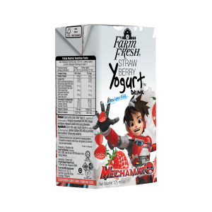 UHT Strawberries yogurt 125ml - Image 1