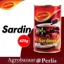 AGROMAS SARDIN 425 GRAM - Thumbnail 1