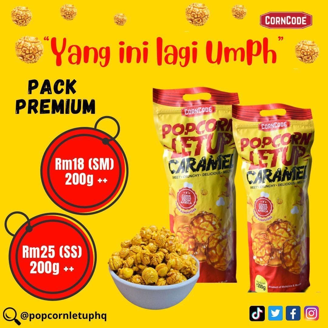 Popcorn Packaging 200 gram - Image 1