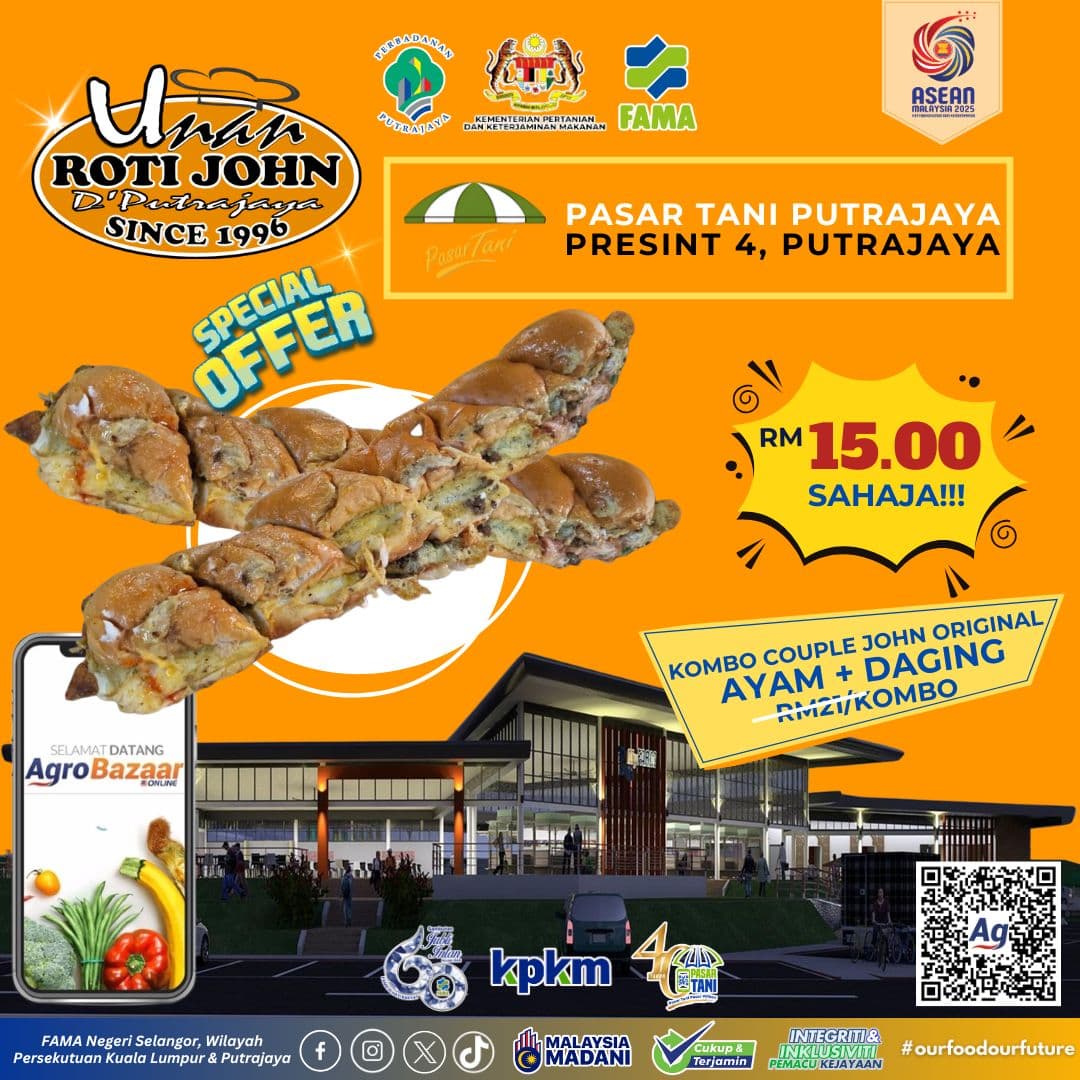 COUPLE JOHN ORIGINAL - KOMBO AYAM + DAGING - Image 1