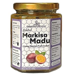 Kordial Markisa Madu Honey Passion Fruit Cordial - Image 1