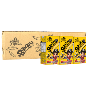 UHT Banana 125ml 32pcs - Carton - Image 1